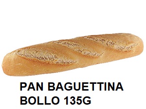 PAN BAGUETTINA BOLLO 135G