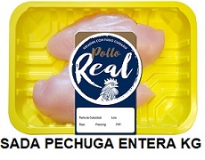 SADA PECHUGA POLLO ENTERAS KG
