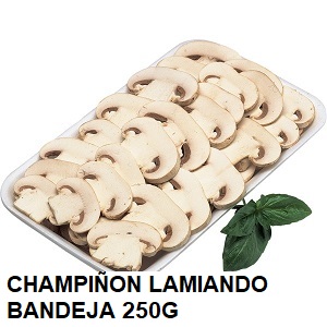 F.A CHAMPIÑON LAMINADO BANDEJA 250GR