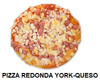PIZZA REDONDA YORK QUESO 190G