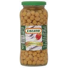 LOZANO GARBANZOS TARRO 410 GRS