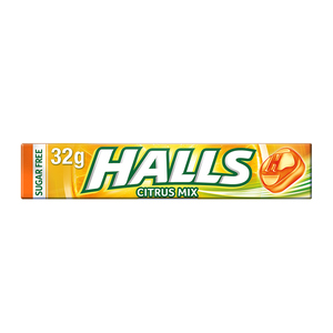 HALLS CAR.CITRICOS MIX 32G
