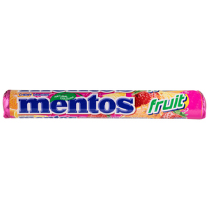 MENTOS CARAMELOS FRUTA  38G