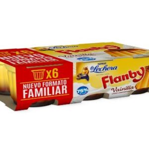 LA LECHERA FLANBY VAINILLA P6