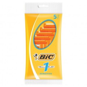 BIC 1 MAQ.AFEITAR SENSITIV 5U