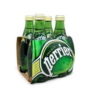 PERRIER AGUA CON GAS 4x33CL