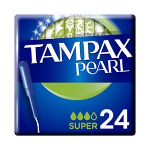 TAMPAX PEARL TAMPON.SUPER 24U