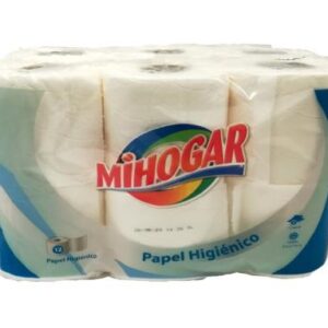 MIHOGAR PAPEL HIGIEN.2CAPA 12U
