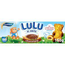 FONTANEDA OSITO LULU BIZCOCHO CHOCO 150G