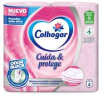 COLHOGAR PAPEL HIGIE.ROSA 4R
