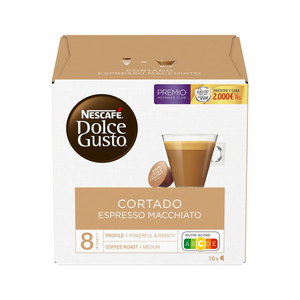 D.GUSTO CORTADO ESPRESSO MACHIATO 16CAP