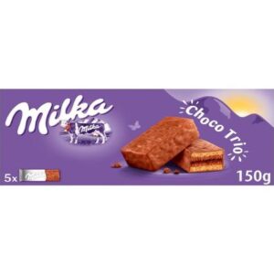MILKA CHOCO TRIO 150G