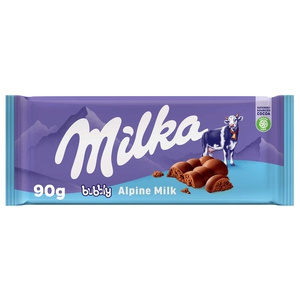 MILKA TABLETA BUBBLY 90G