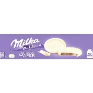 MILKA CHOCO WAFER WHITE 180G