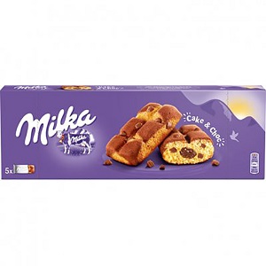 MILKA CAKE & CHOC 175G
