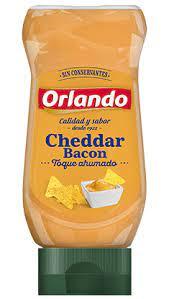 ORLANDO SALSA CHEDDAR 245G