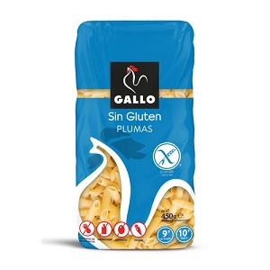 GALLO PLUMAS Nº6 S/GLUTEN 450G