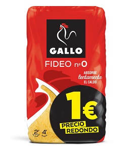 GALLO FIDEO Nº0 400G PVP 1€