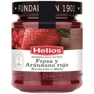 HELIOS MERMELADA FRESA ARANDANOS 340G