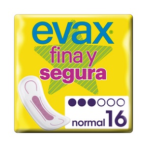 EVAX FINA SEGURA NORMAL SIN ALAS 16U
