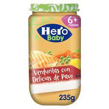 HERO BABY VERDURITAS DE LA HUERTA DELICIAS PAVO 235G