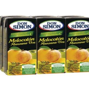 DON SIMON MELOCOTON UVA  6x200ML