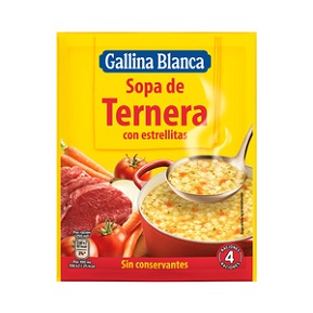 G.BLANCA SOPA TERNERA 74G