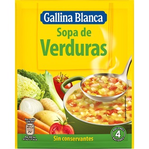 G.BLANCA SOPA VERDURAS 51G