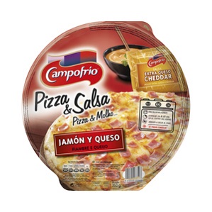 CAMPOFRIO PIZZA JAMON Y QUESO